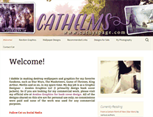 Tablet Screenshot of cathyspage.com